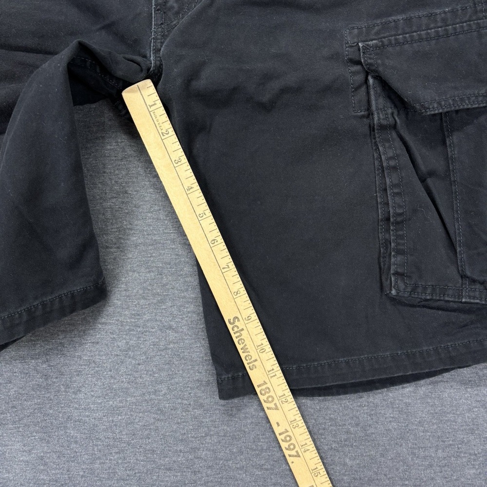 Levi's Cargo Shorts Mens 36 Black White Tag Utility Workwear Outdoors Skater - Picture 5 of 12